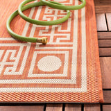 safavieh clearance courtyard cy5143a rust rug