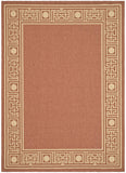 safavieh clearance courtyard cy5143a rust rug