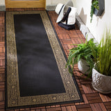 safavieh clearance courtyard cy5143g black rug