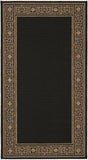 safavieh clearance courtyard cy5143g black rug