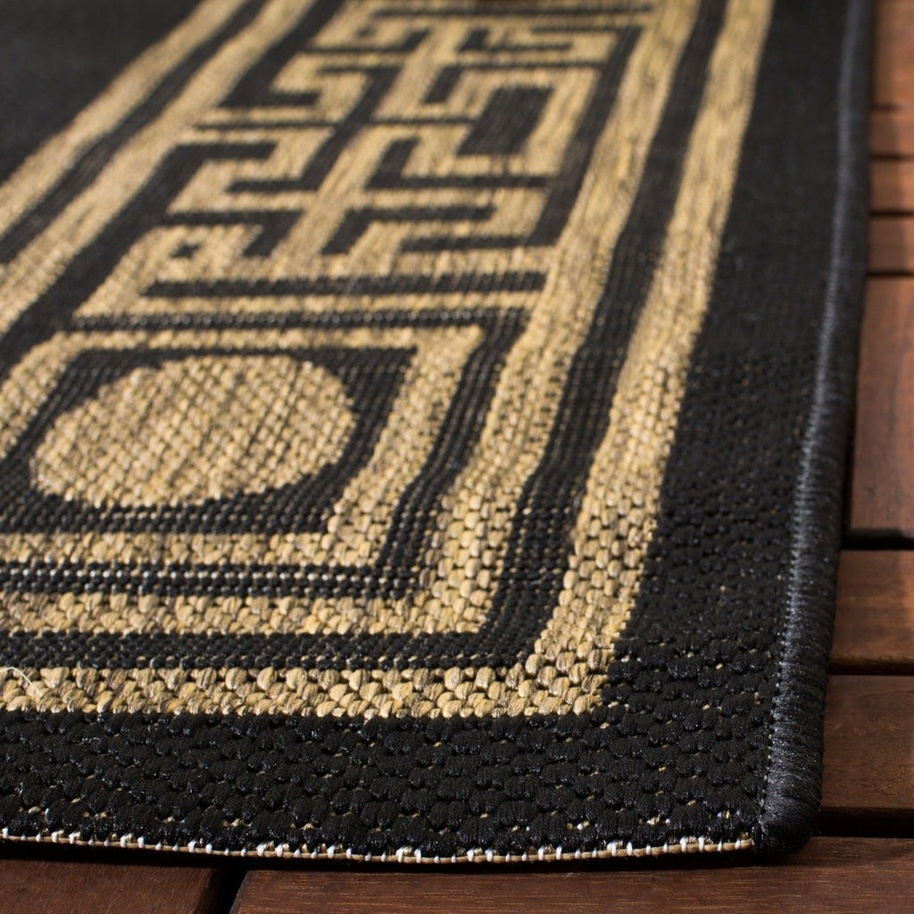safavieh clearance courtyard cy5143g black rug