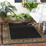 safavieh clearance courtyard cy5143g black rug