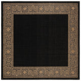 safavieh clearance courtyard cy5143g black rug