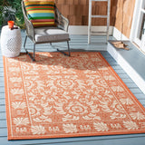 safavieh clearance courtyard cy5146a rust rug