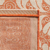 safavieh clearance courtyard cy5146a rust rug