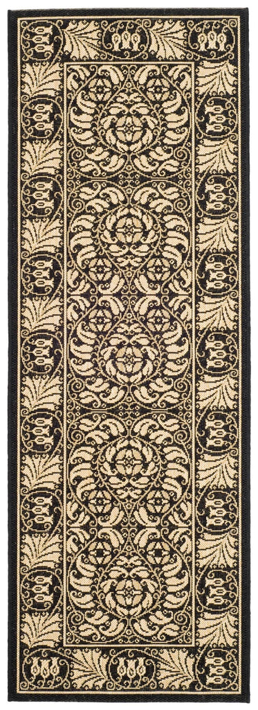 safavieh clearance courtyard cy5146d black rug