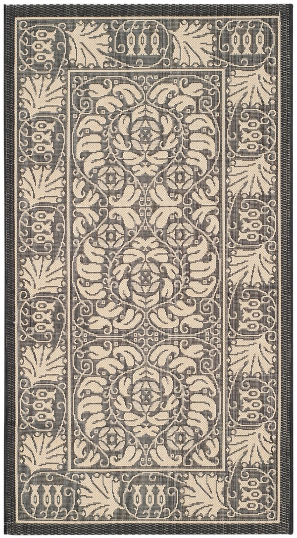 safavieh clearance courtyard cy5146d black rug