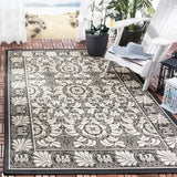 safavieh clearance courtyard cy5146d black rug