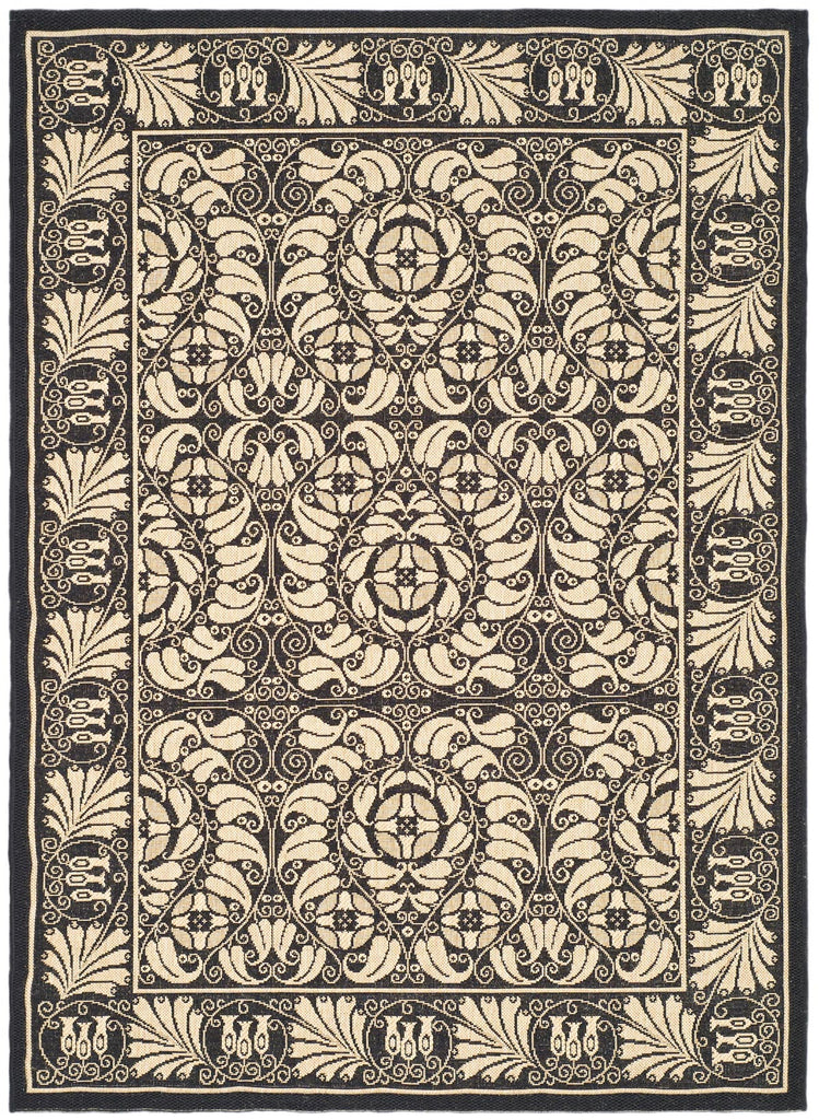 safavieh clearance courtyard cy5146d black rug