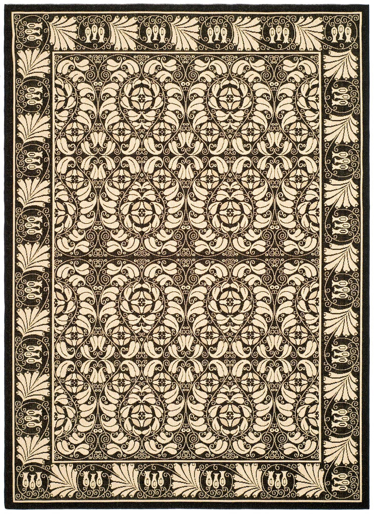 safavieh clearance courtyard cy5146d black rug