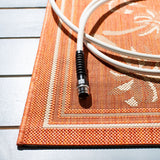 safavieh clearance courtyard cy5148a rust rug