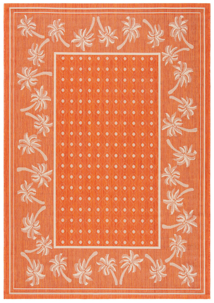 safavieh clearance courtyard cy5148a rust rug