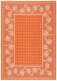 safavieh clearance courtyard cy5148a rust rug