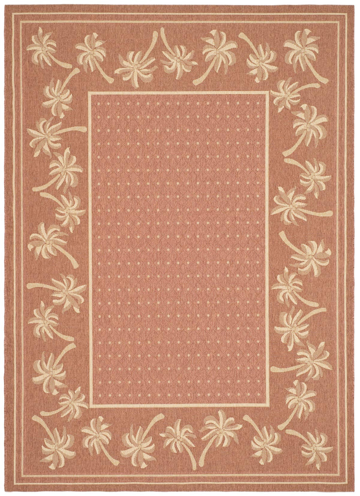 safavieh clearance courtyard cy5148a rust rug