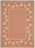 safavieh clearance courtyard cy5148a rust rug