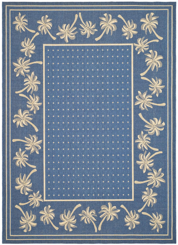 safavieh clearance courtyard cy5148c blue rug