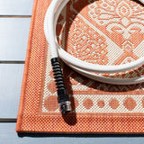 safavieh clearance courtyard cy5149a rust rug