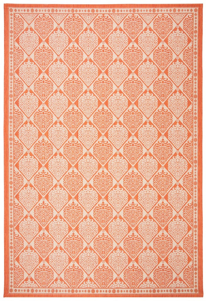 safavieh clearance courtyard cy5149a rust rug