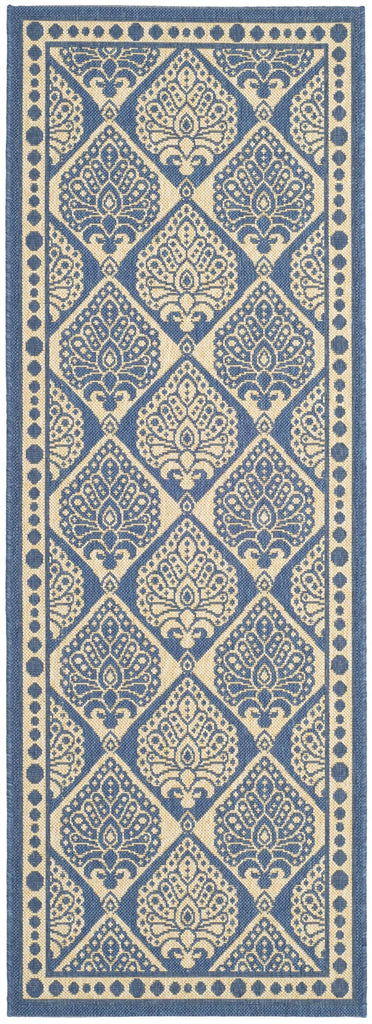safavieh clearance courtyard cy5149c blue rug