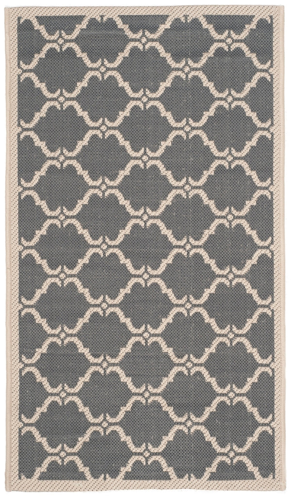 safavieh clearance courtyard cy6009 246 anthracite rug