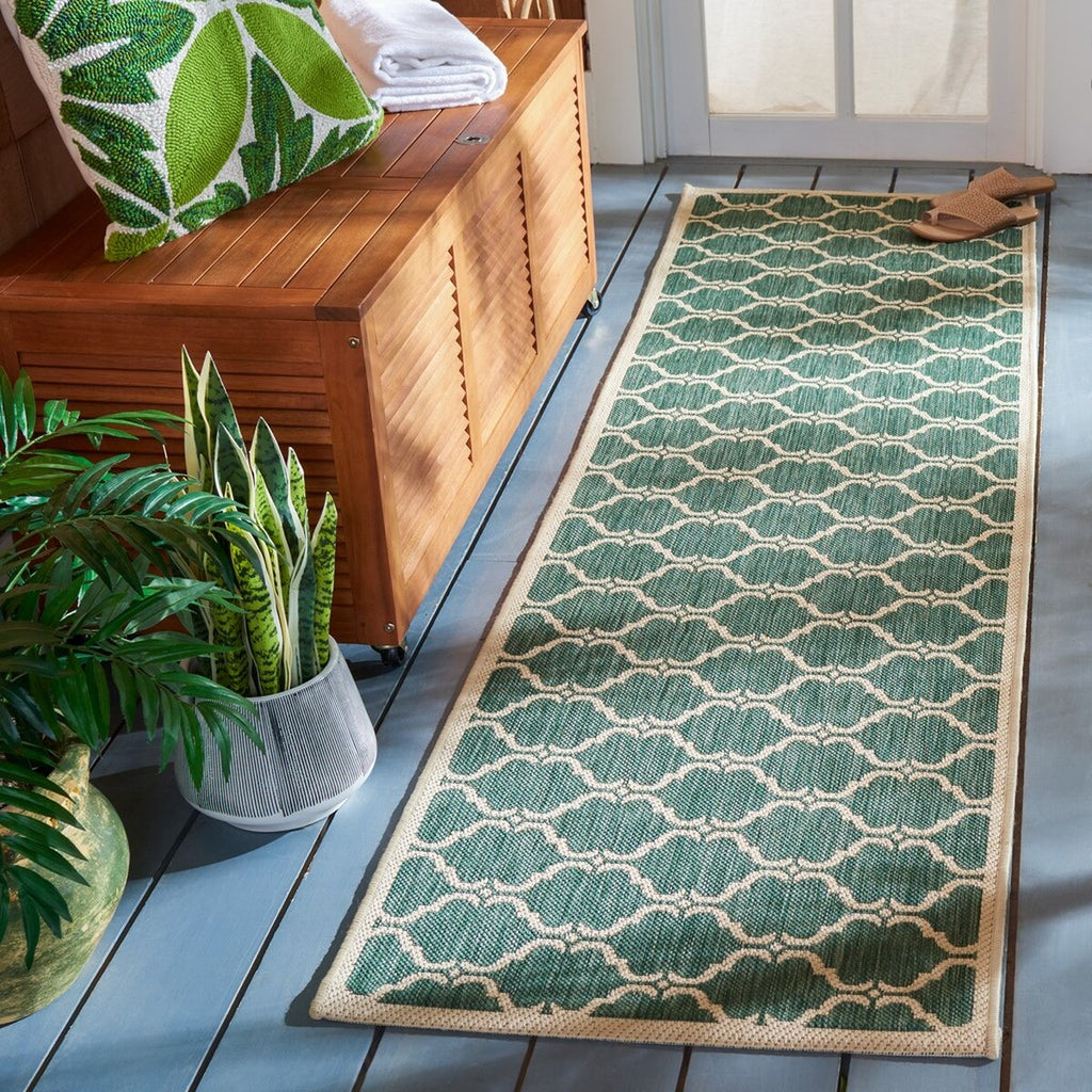 safavieh clearance courtyard cy6009 332 dark green rug