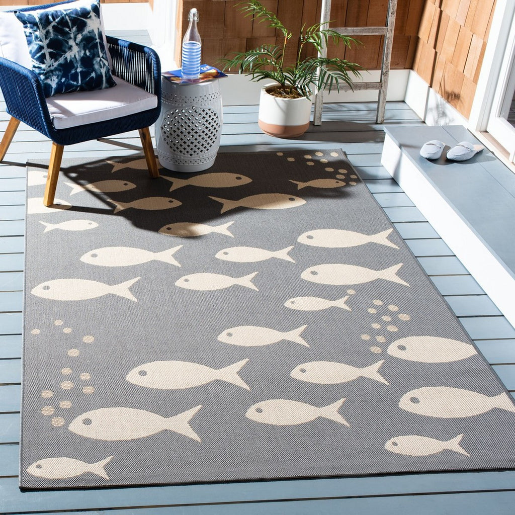 safavieh clearance courtyard cy6012 236 dark grey rug
