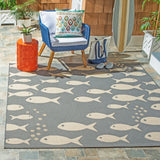 safavieh clearance courtyard cy6012 236 dark grey rug