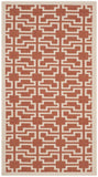 safavieh clearance courtyard cy6015 241 terracotta rug