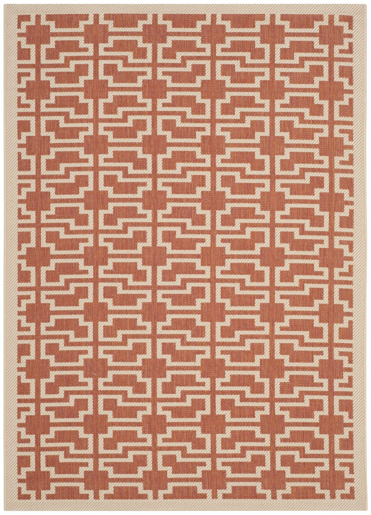 safavieh clearance courtyard cy6015 241 terracotta rug