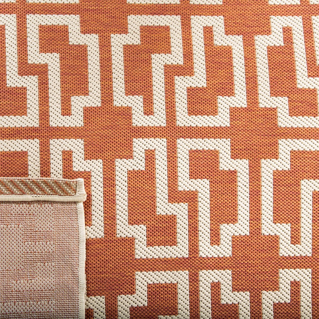 safavieh clearance courtyard cy6015 241 terracotta rug