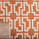 safavieh clearance courtyard cy6015 241 terracotta rug