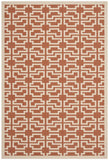 safavieh clearance courtyard cy6015 241 terracotta rug