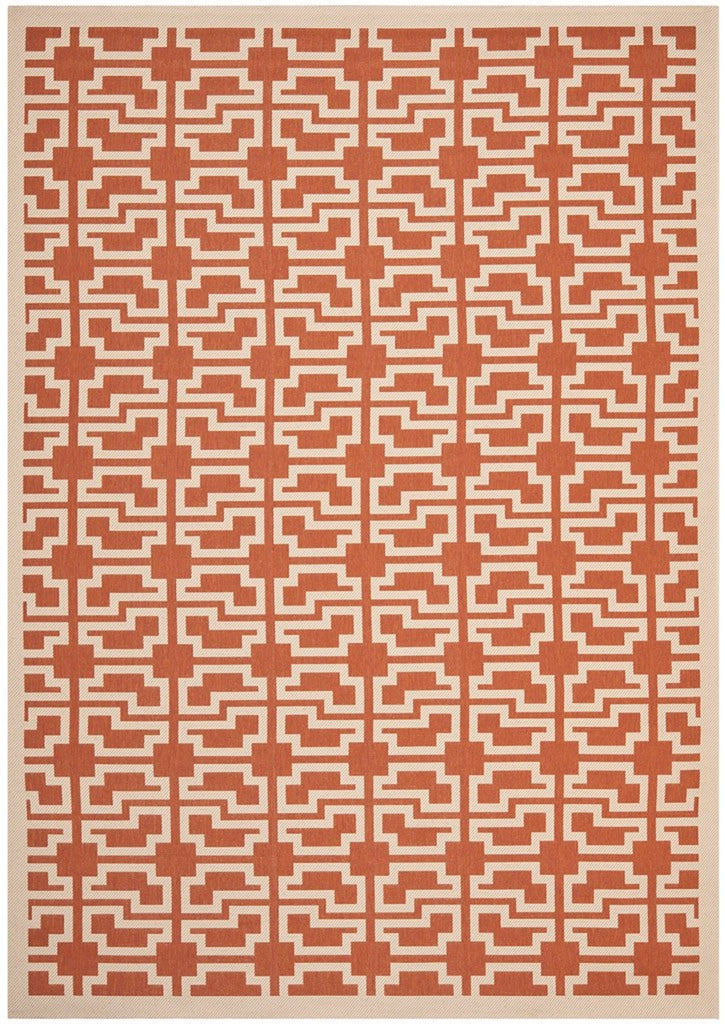 safavieh clearance courtyard cy6015 241 terracotta rug