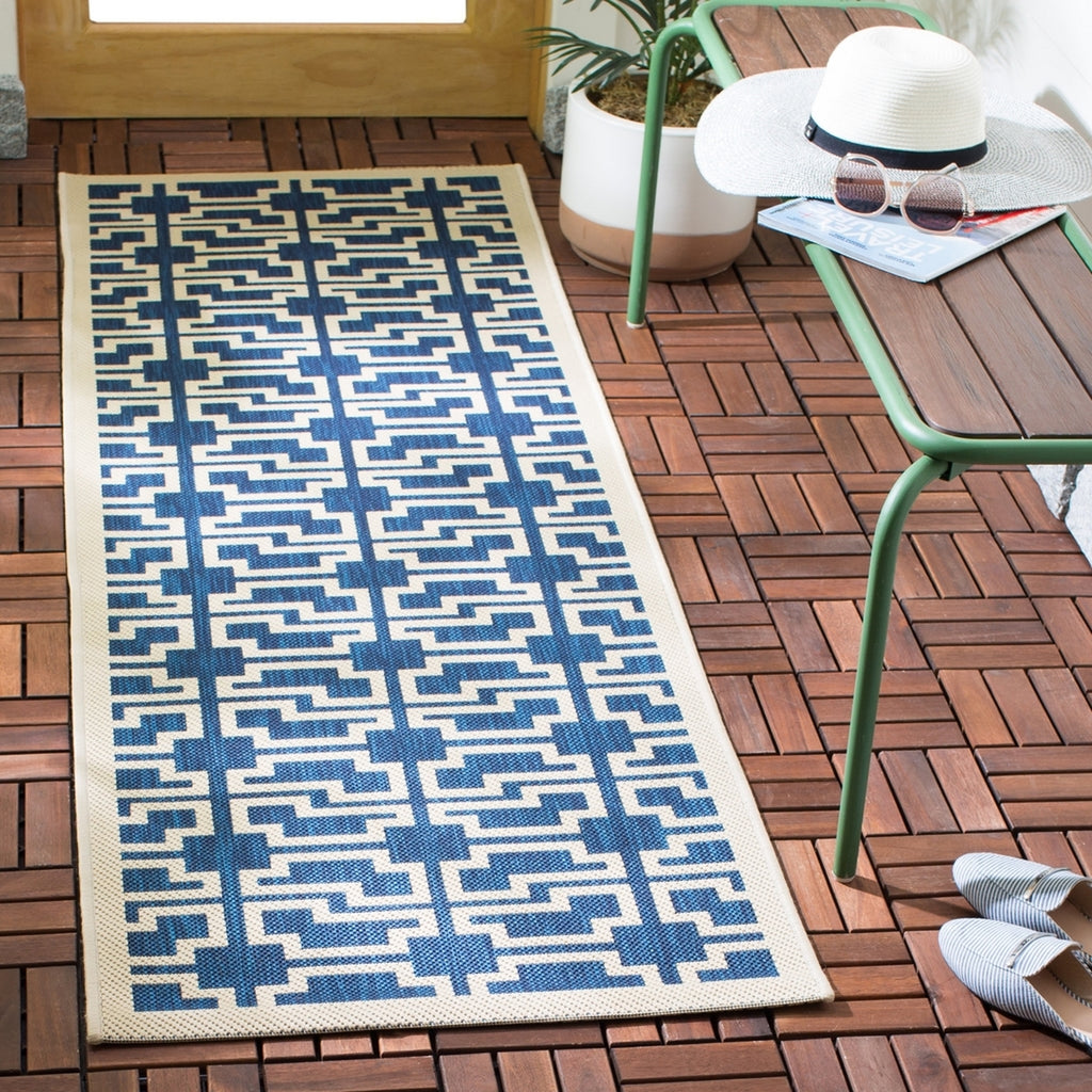 safavieh clearance courtyard cy6015 268 navy rug
