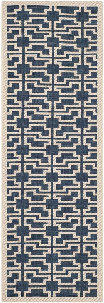 safavieh clearance courtyard cy6015 268 navy rug