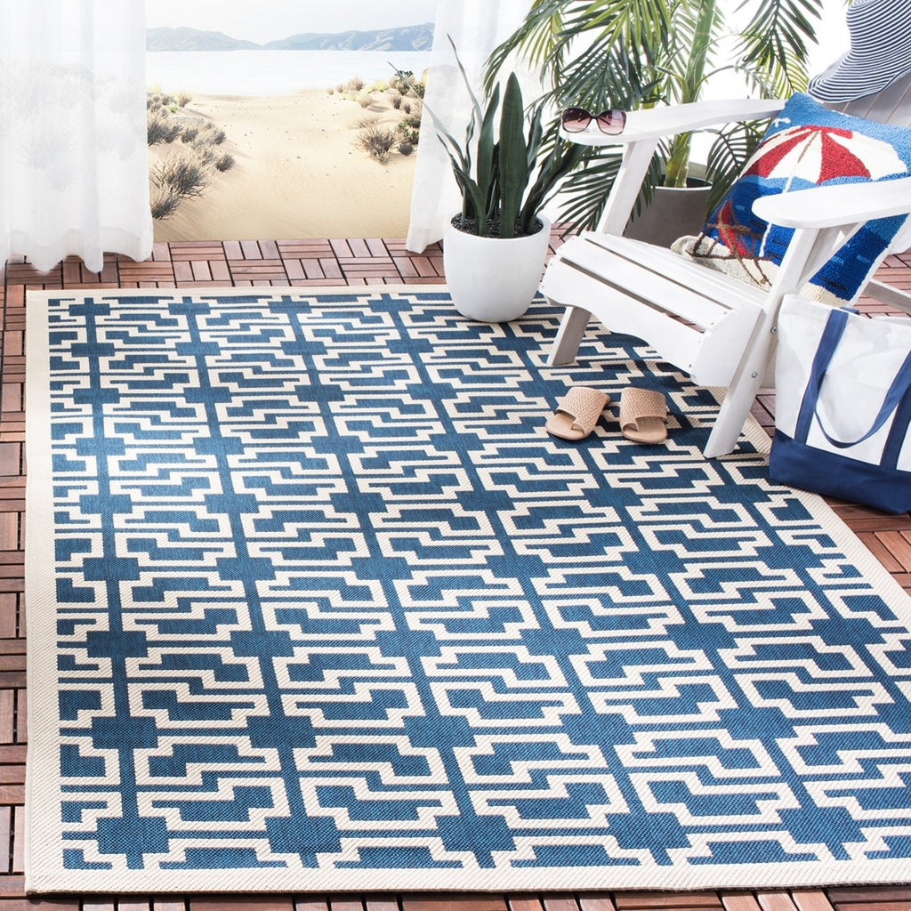 safavieh clearance courtyard cy6015 268 navy rug