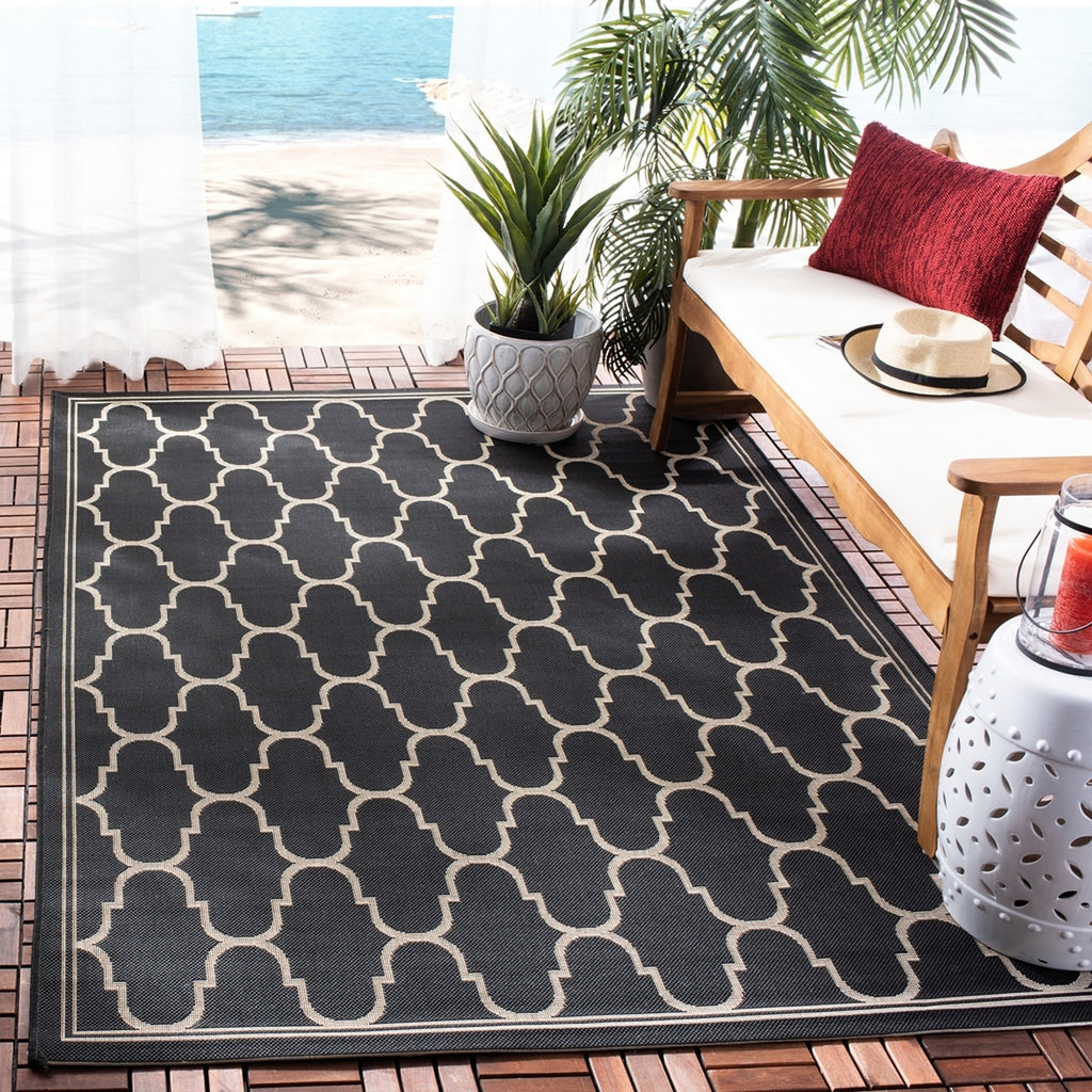 safavieh clearance courtyard cy6016 266 black rug