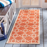 safavieh clearance courtyard cy6032 241 terracotta rug