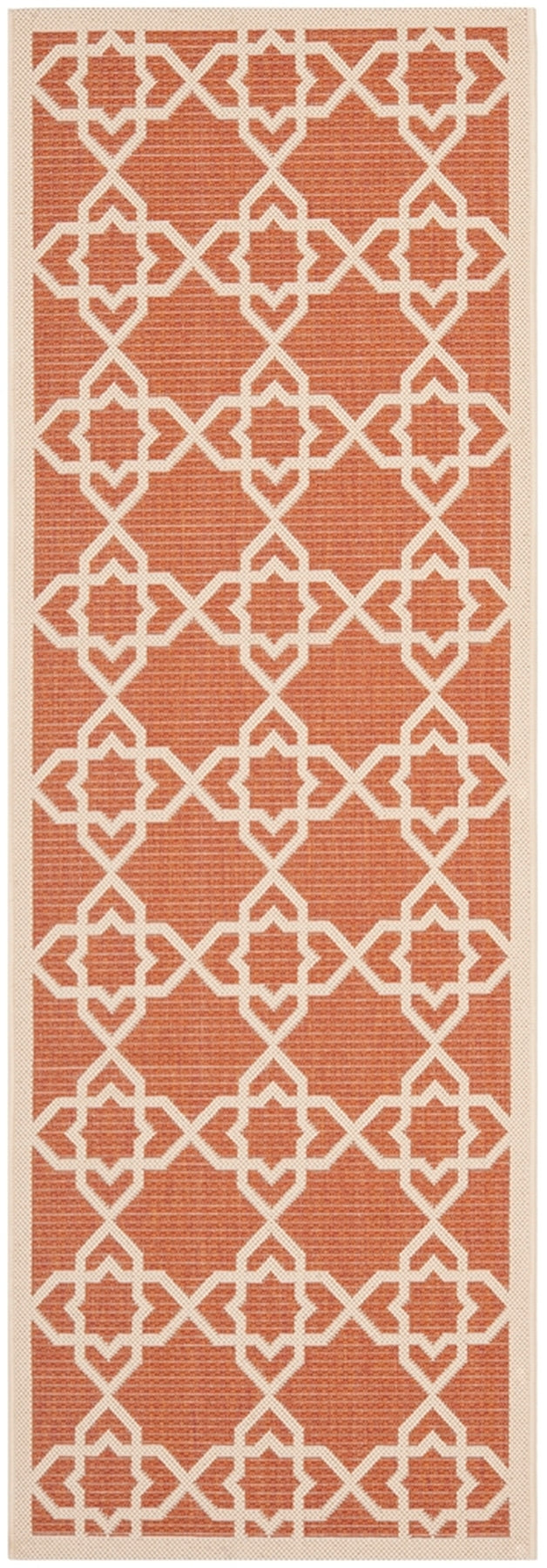 safavieh clearance courtyard cy6032 241 terracotta rug