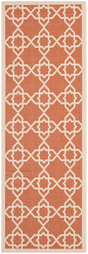 safavieh clearance courtyard cy6032 241 terracotta rug