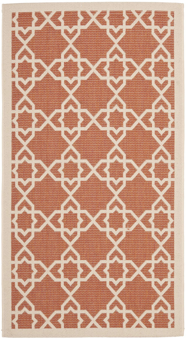 safavieh clearance courtyard cy6032 241 terracotta rug