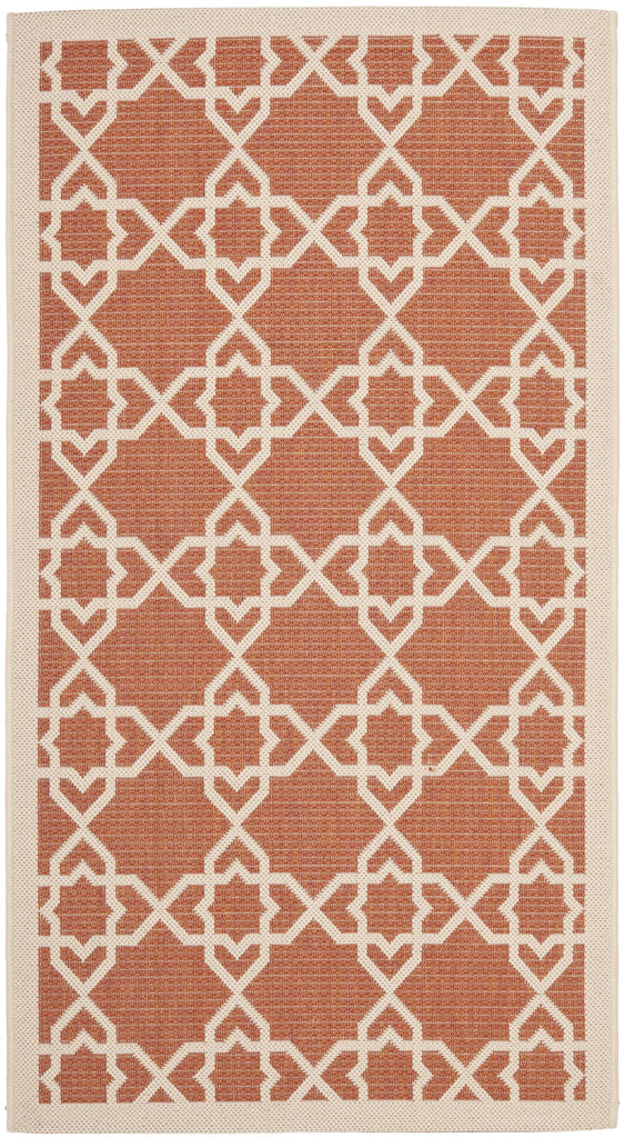 safavieh clearance courtyard cy6032 241 terracotta rug
