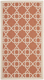 safavieh clearance courtyard cy6032 241 terracotta rug