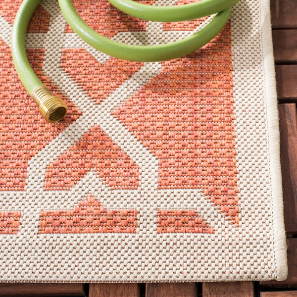 safavieh clearance courtyard cy6032 241 terracotta rug