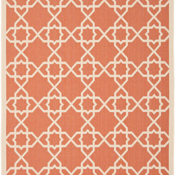 safavieh clearance courtyard cy6032 241 terracotta rug