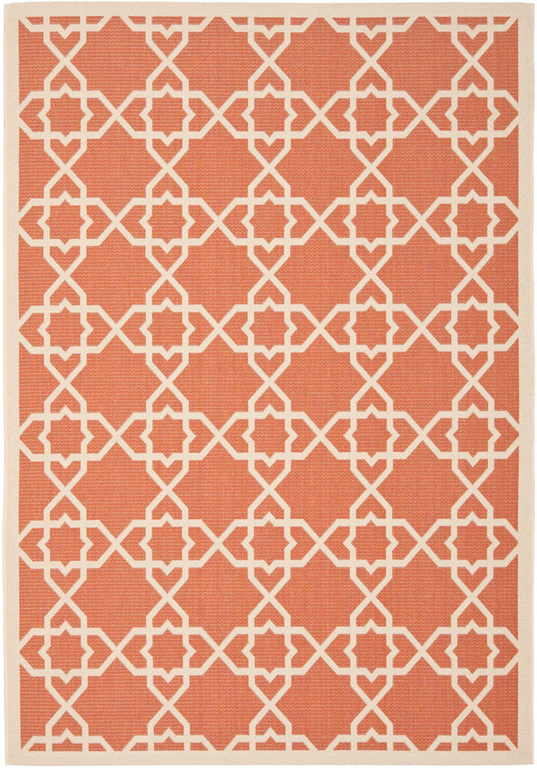 safavieh clearance courtyard cy6032 241 terracotta rug