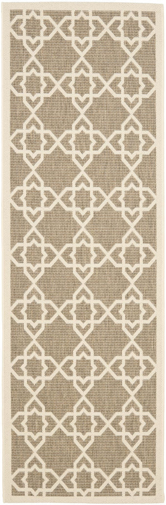 safavieh clearance courtyard cy6032 242 brown rug