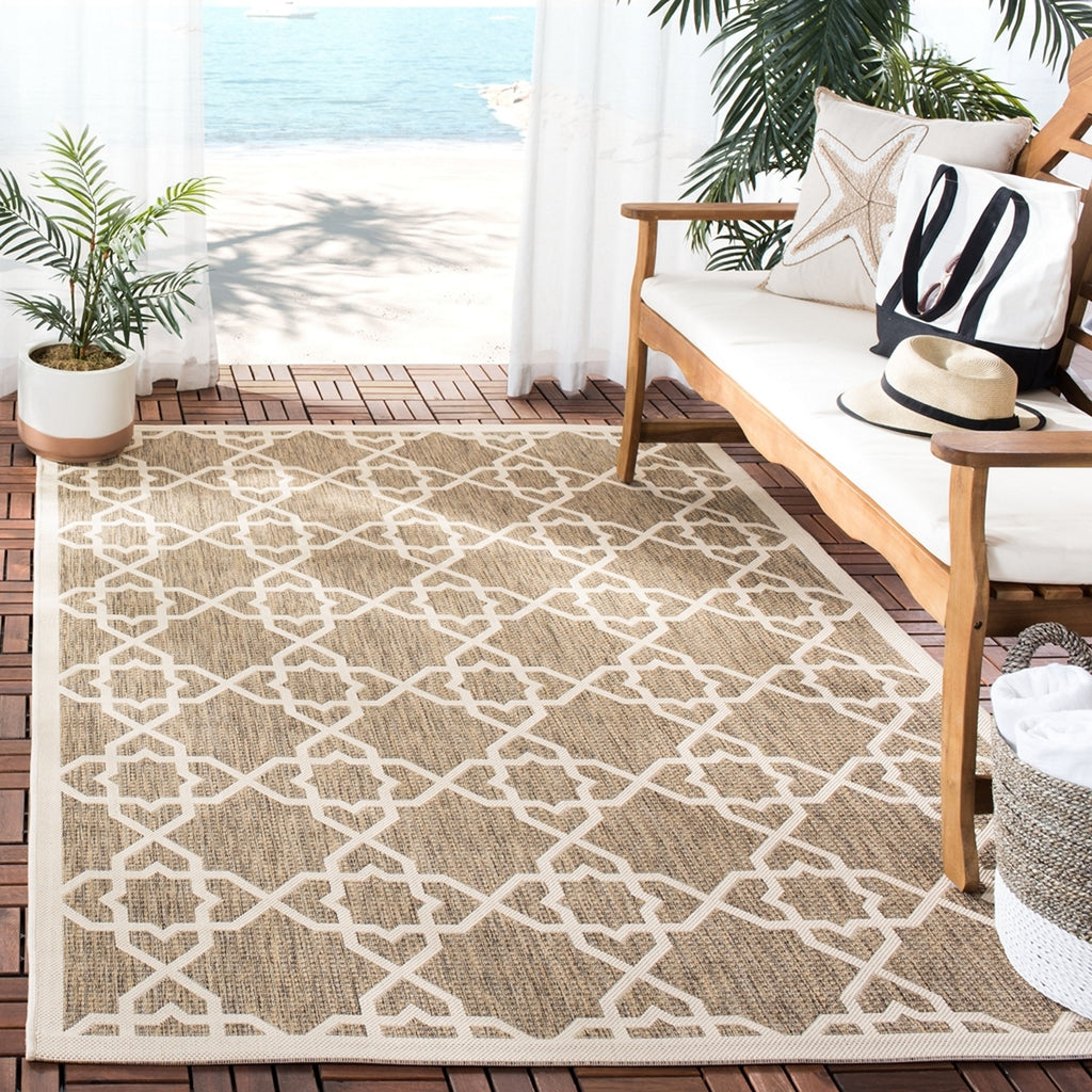 safavieh clearance courtyard cy6032 242 brown rug
