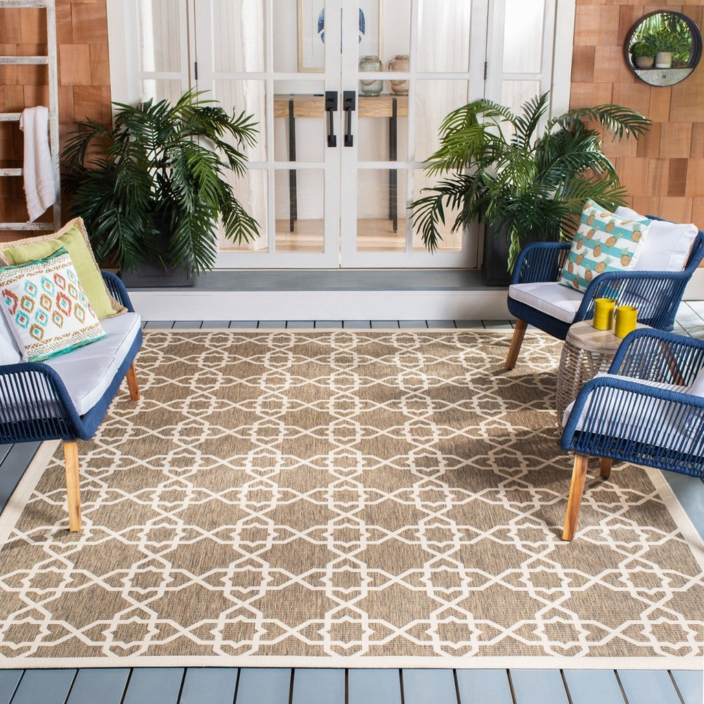 safavieh clearance courtyard cy6032 242 brown rug