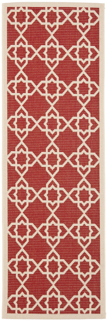safavieh clearance courtyard cy6032 248 red rug
